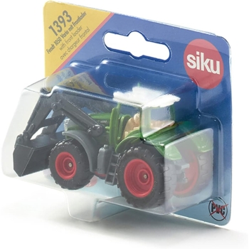Traktor Fendt z ładowarką czołową model metalowy SIKU S1393
